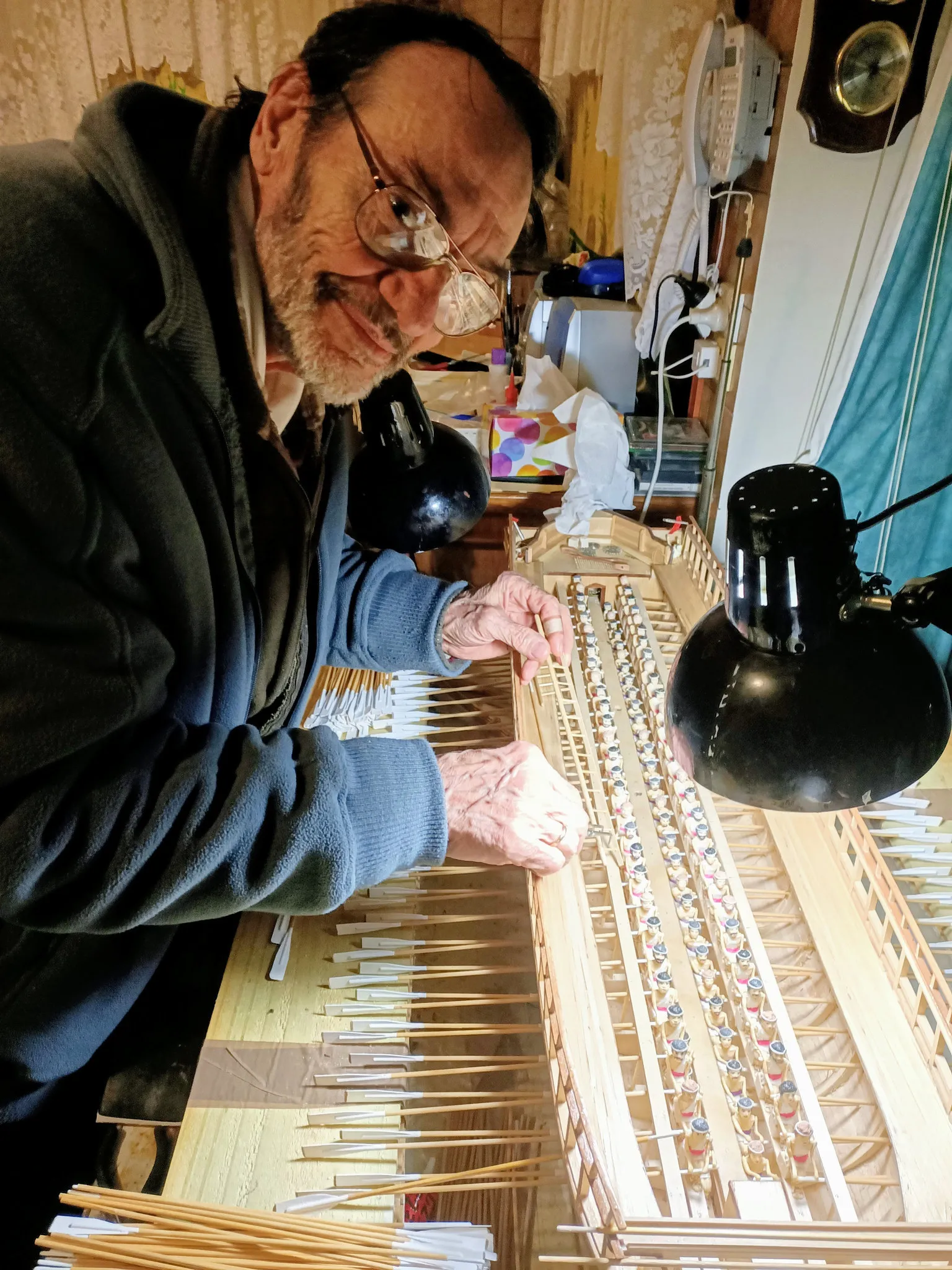About Denis Paraskevatos: At work on the penteris 2020