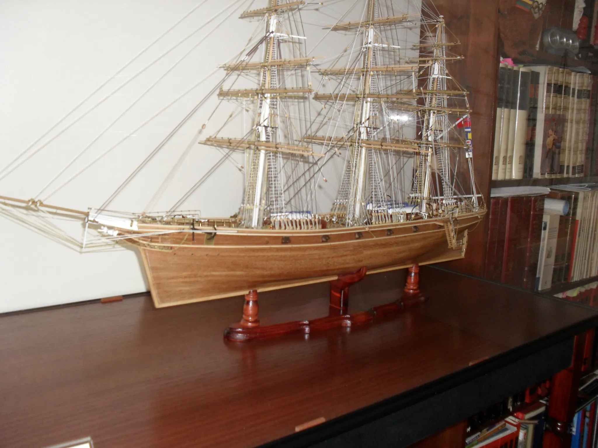 The Cutty Sark: The smaller model