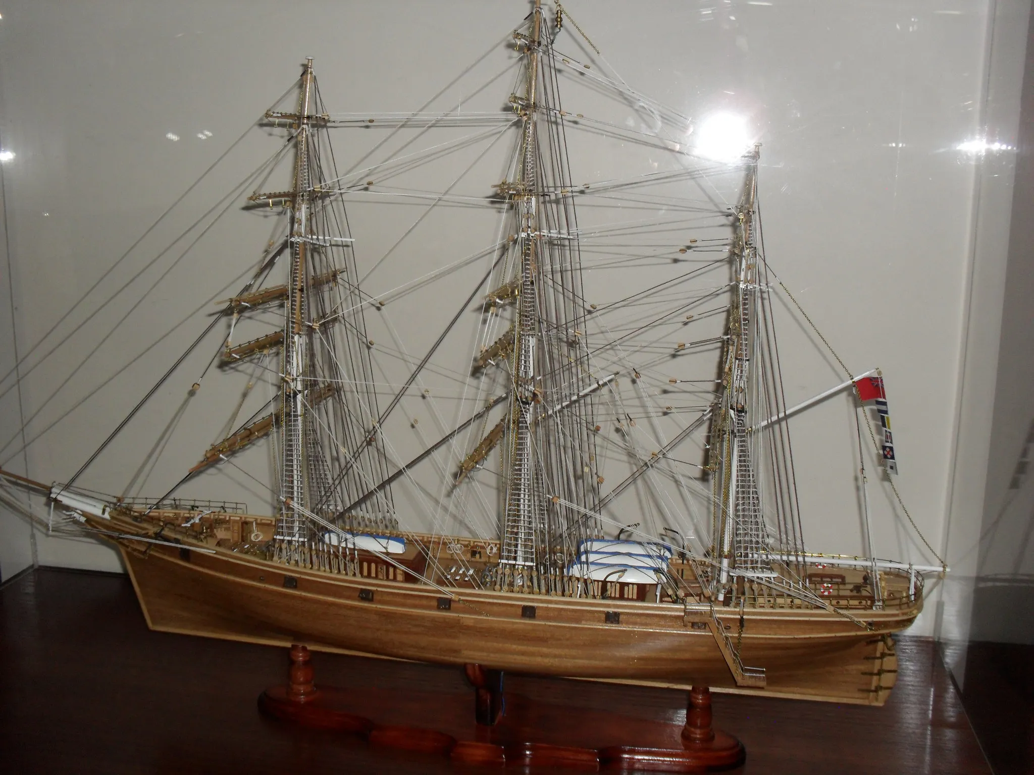 The Cutty Sark: The smaller model