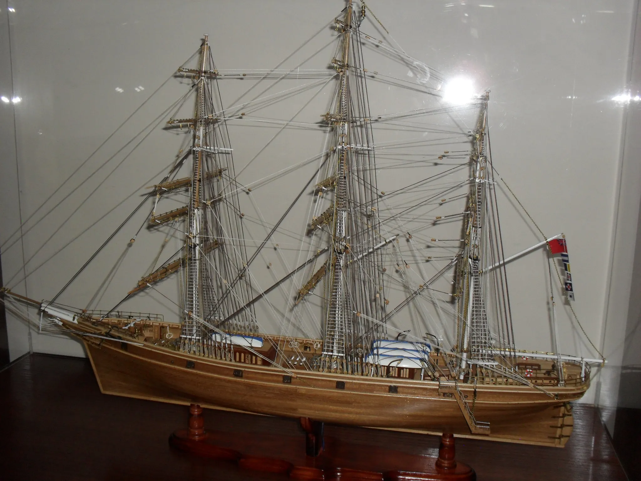 The Cutty Sark: The smaller model
