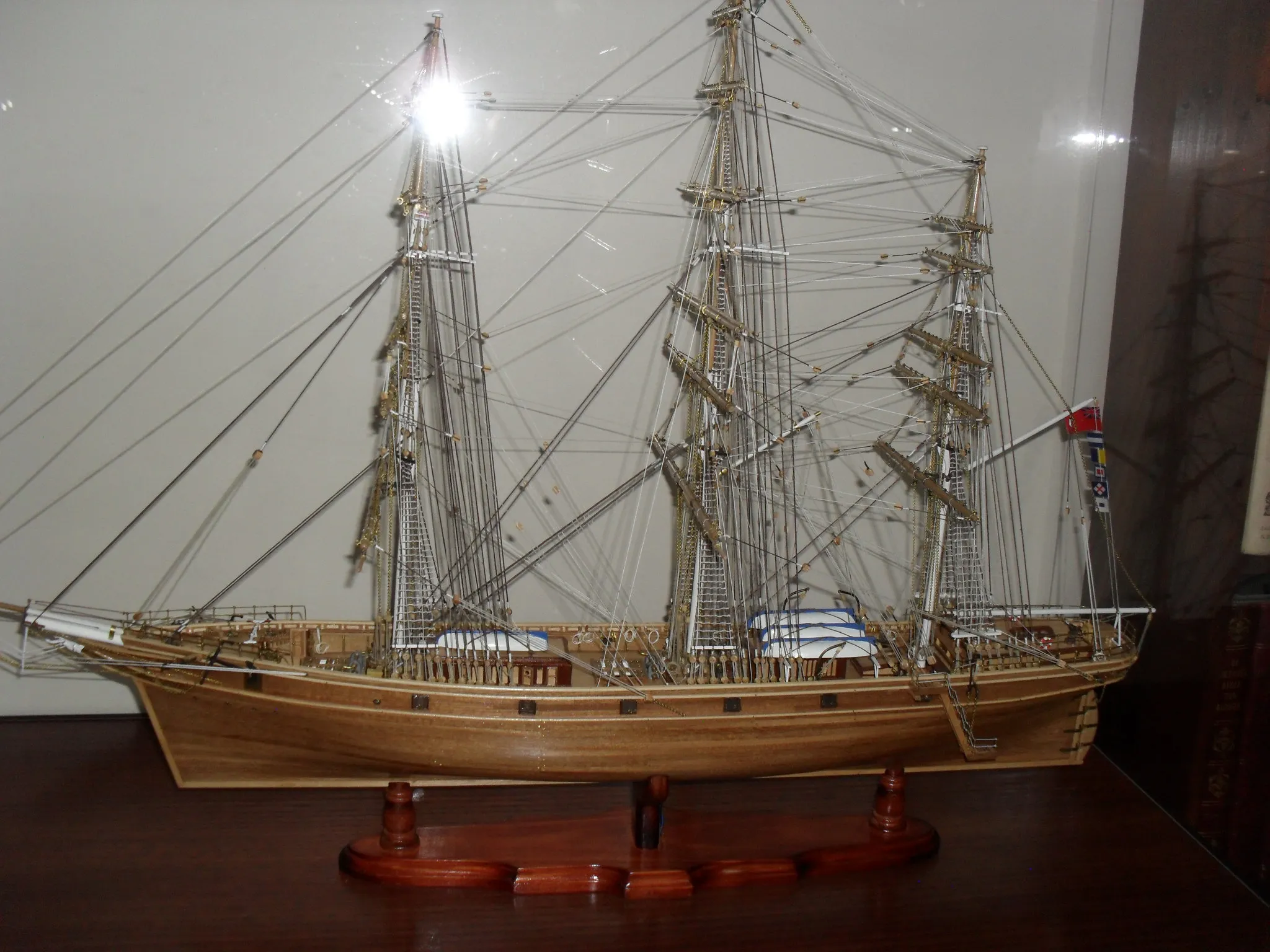 The Cutty Sark: The smaller model