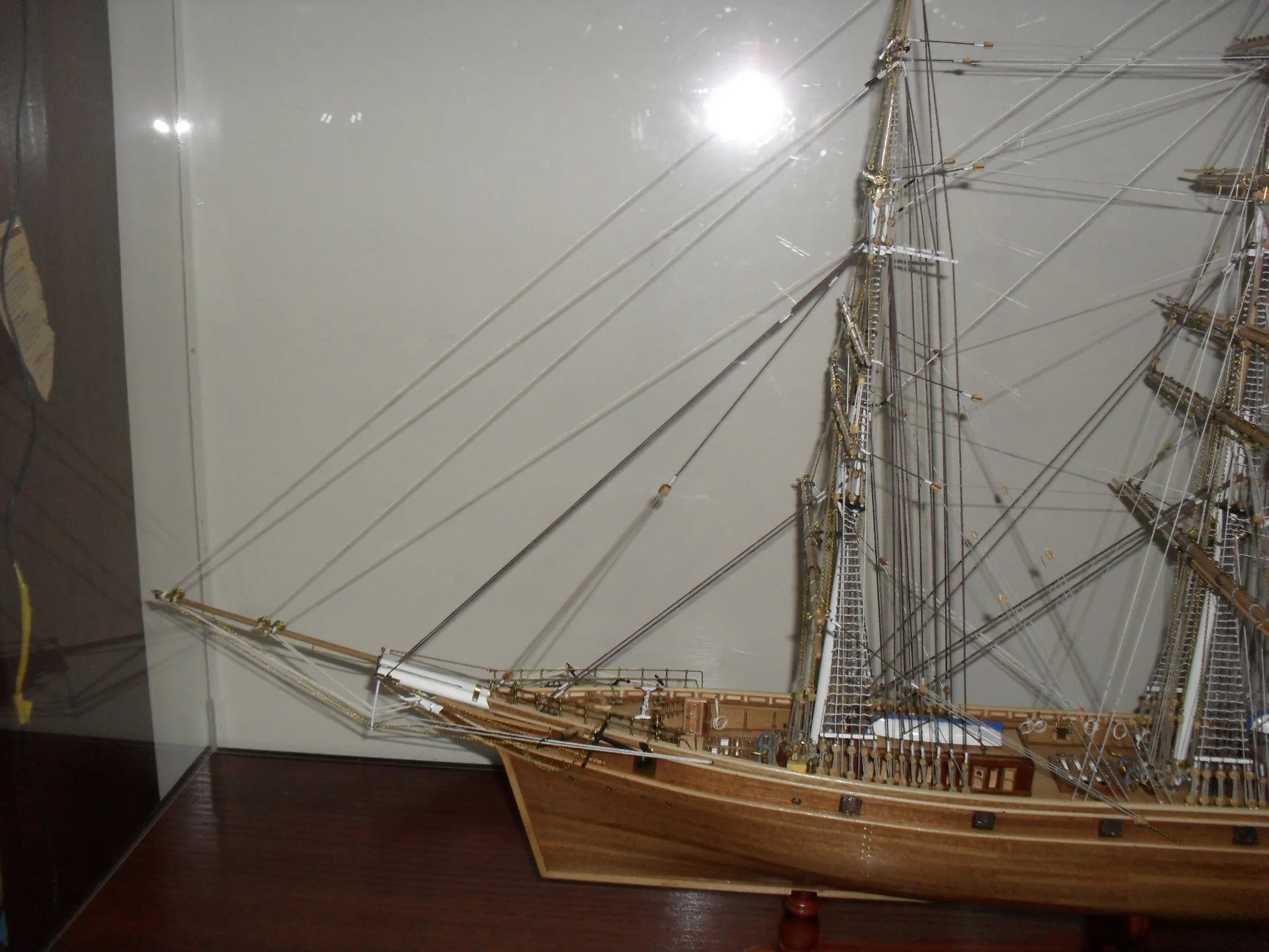 The Cutty Sark: The smaller model