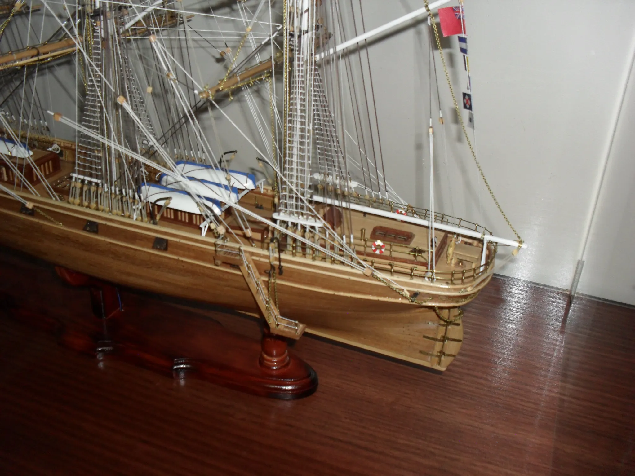The Cutty Sark: The smaller model