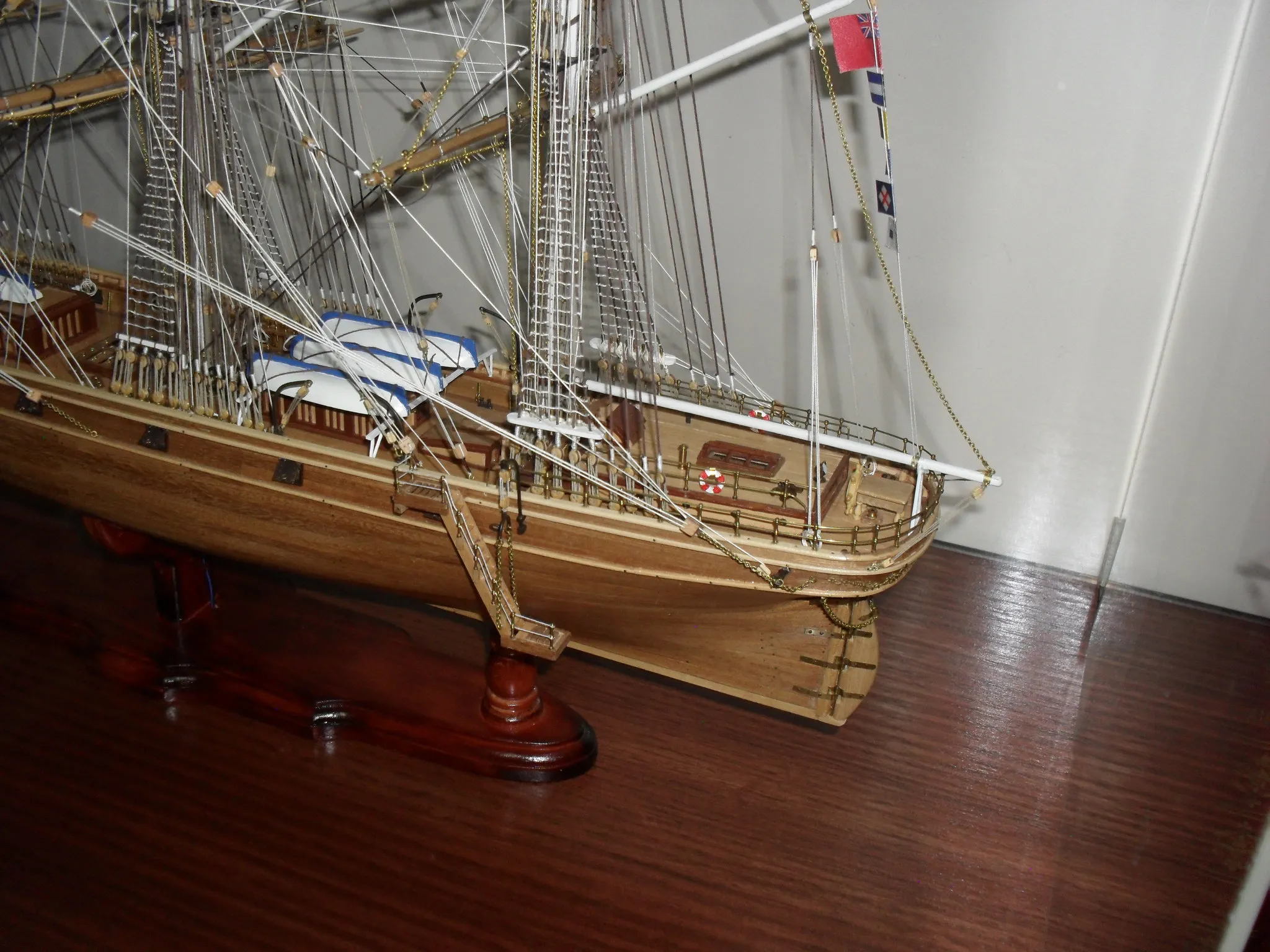 The Cutty Sark: The smaller model