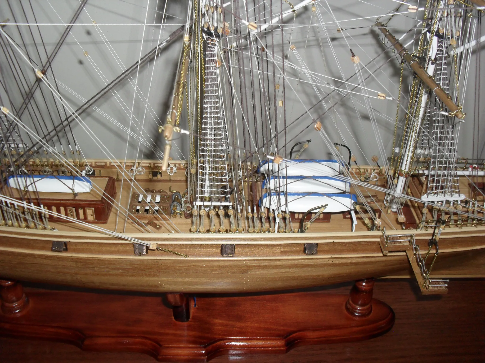 The Cutty Sark: The smaller model