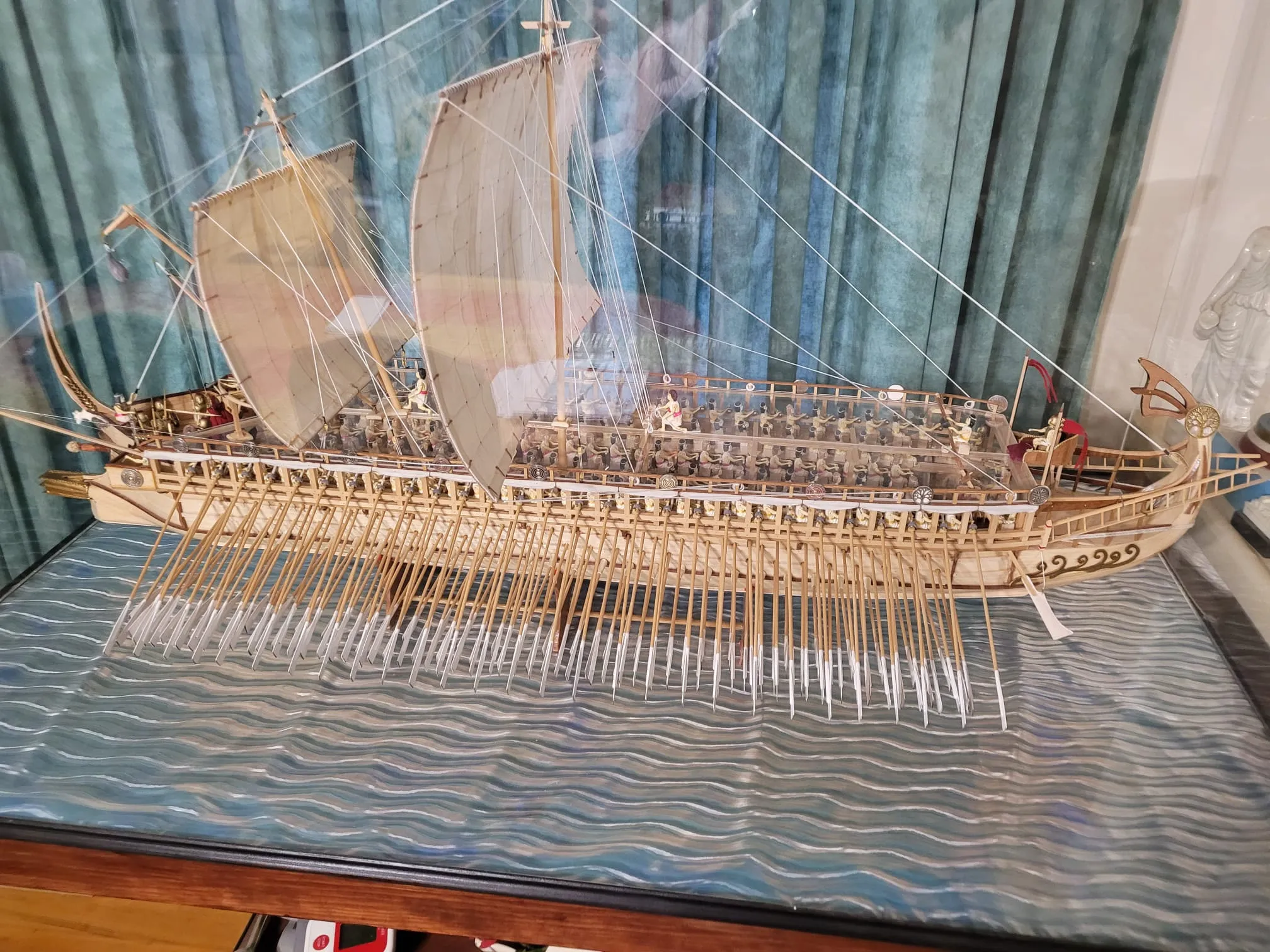 The Athenian Trireme: Third galley model