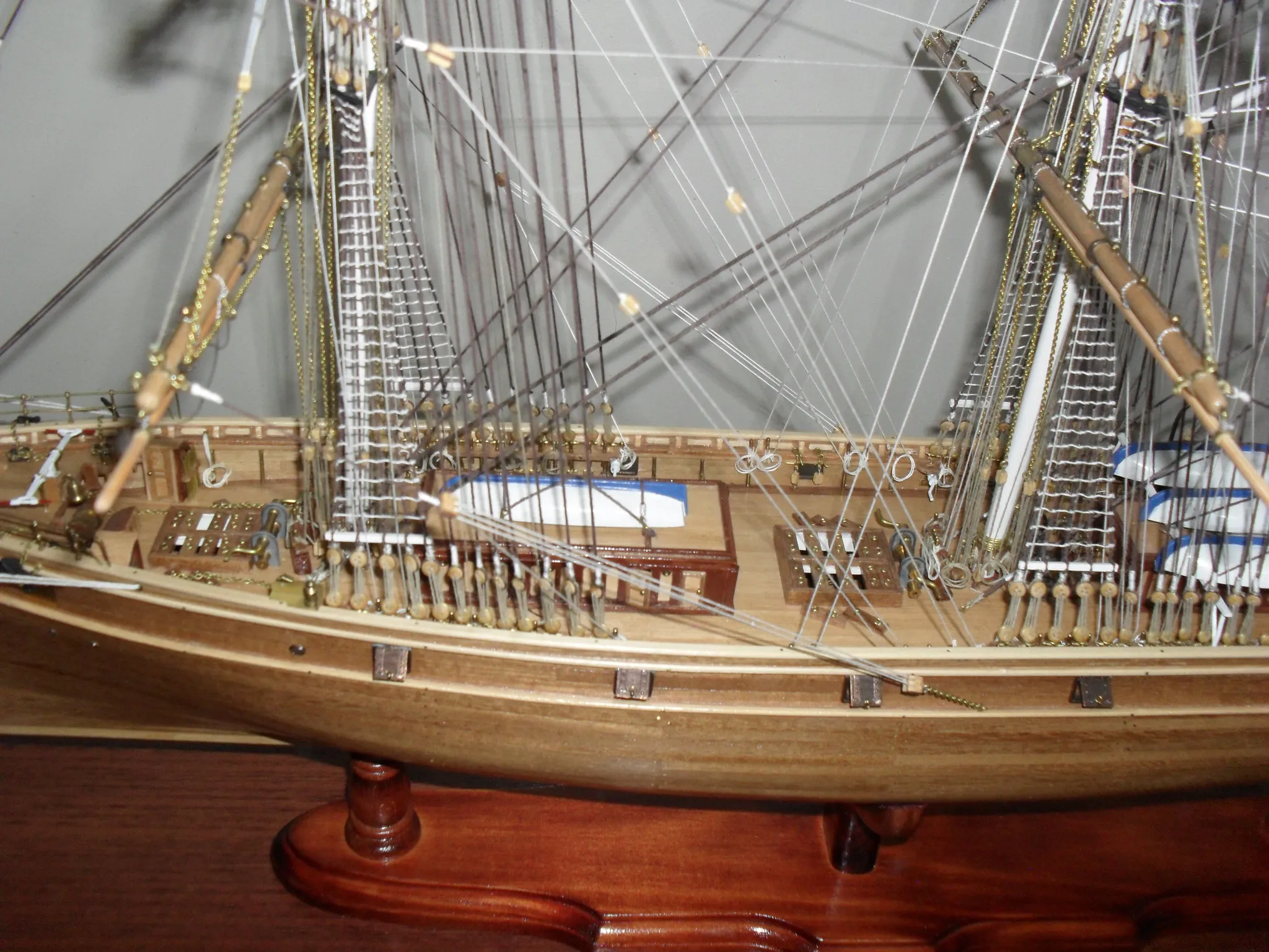 The Cutty Sark: The smaller model