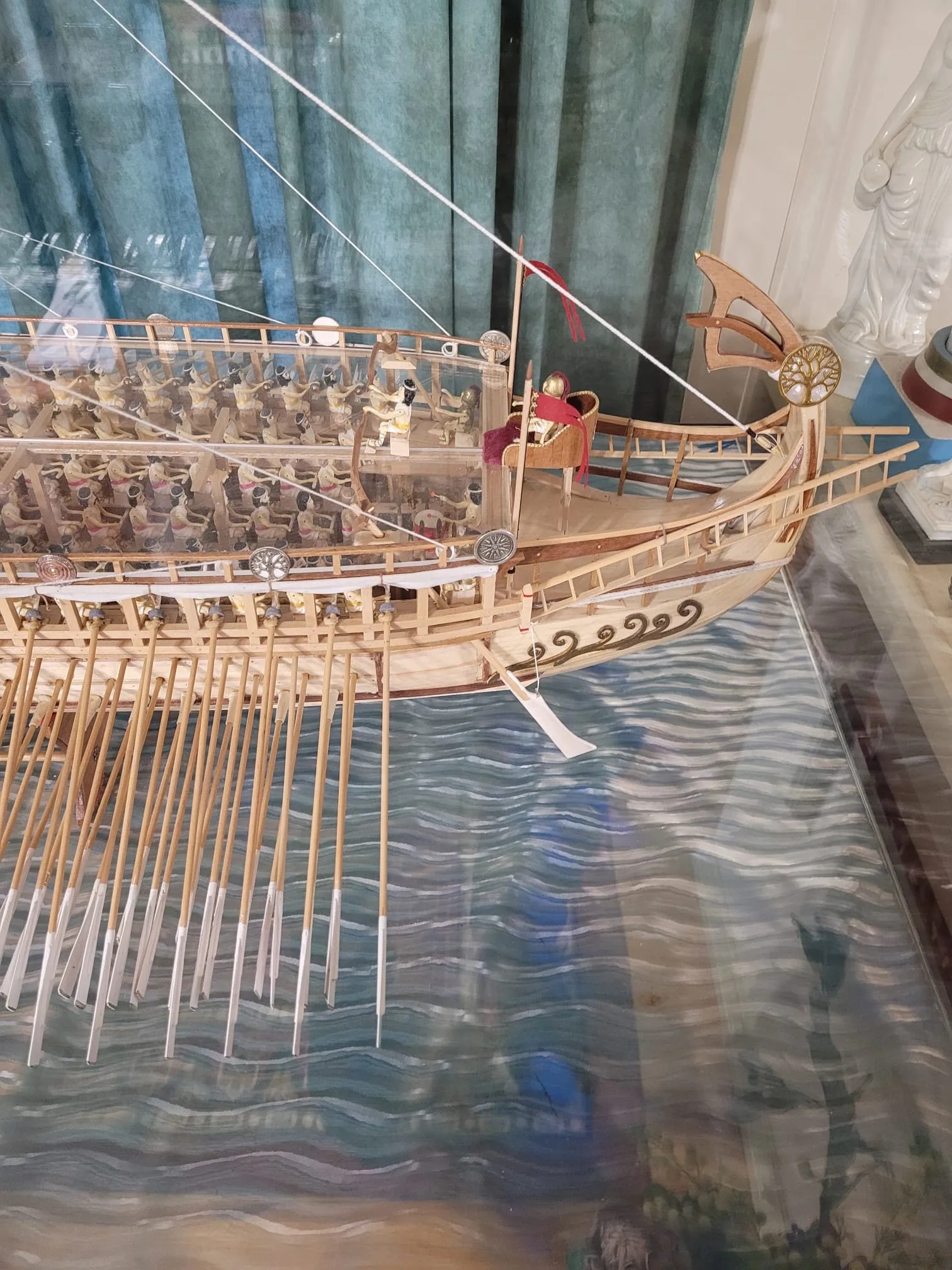 The Athenian Trireme: Third galley model