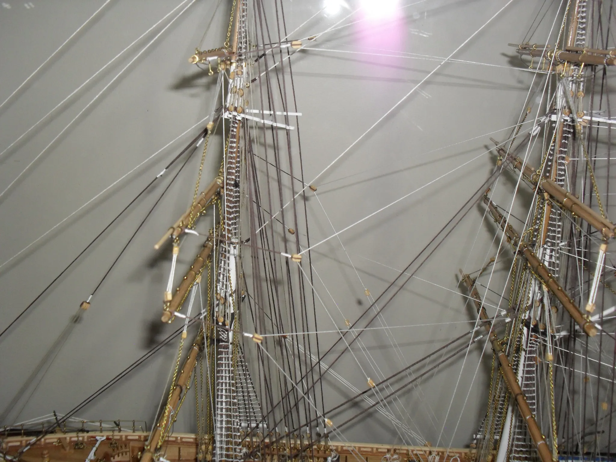 The Cutty Sark: The smaller model