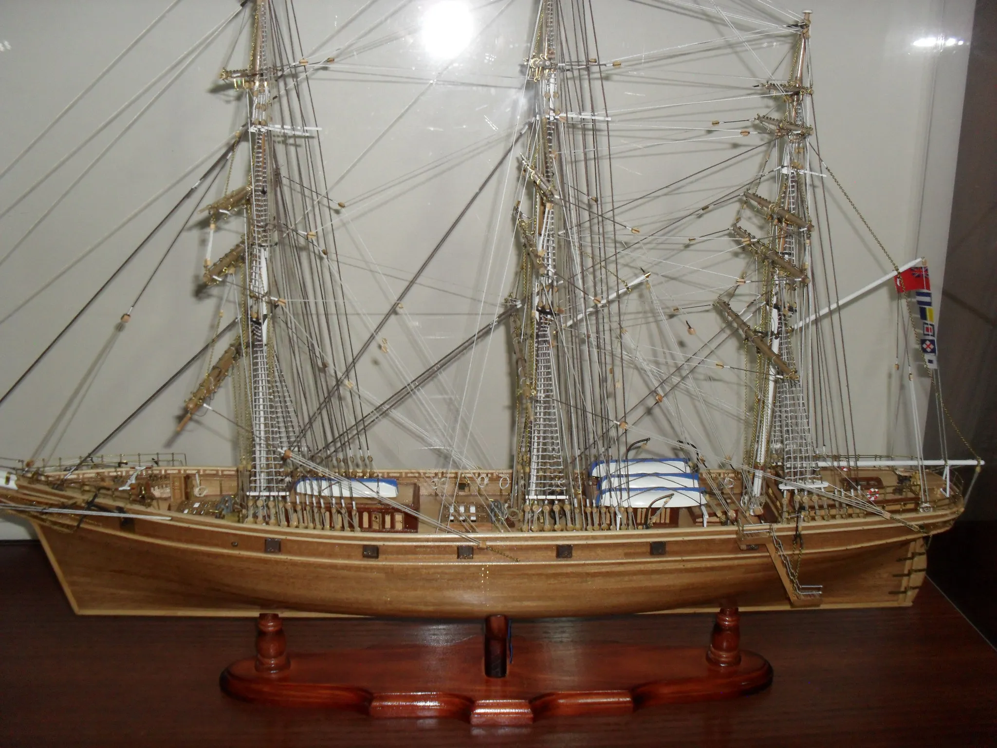 The Cutty Sark: The smaller model