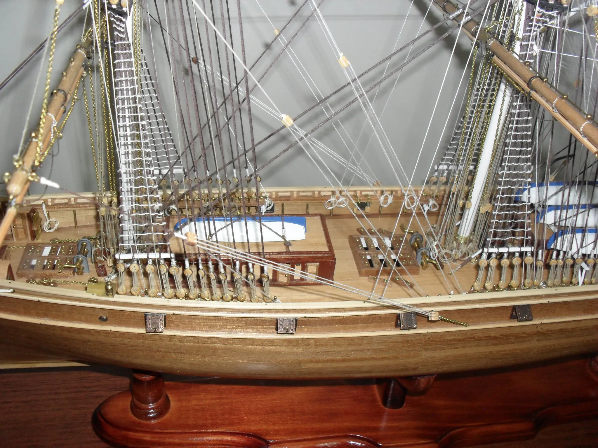 The Cutty Sark: The smaller model