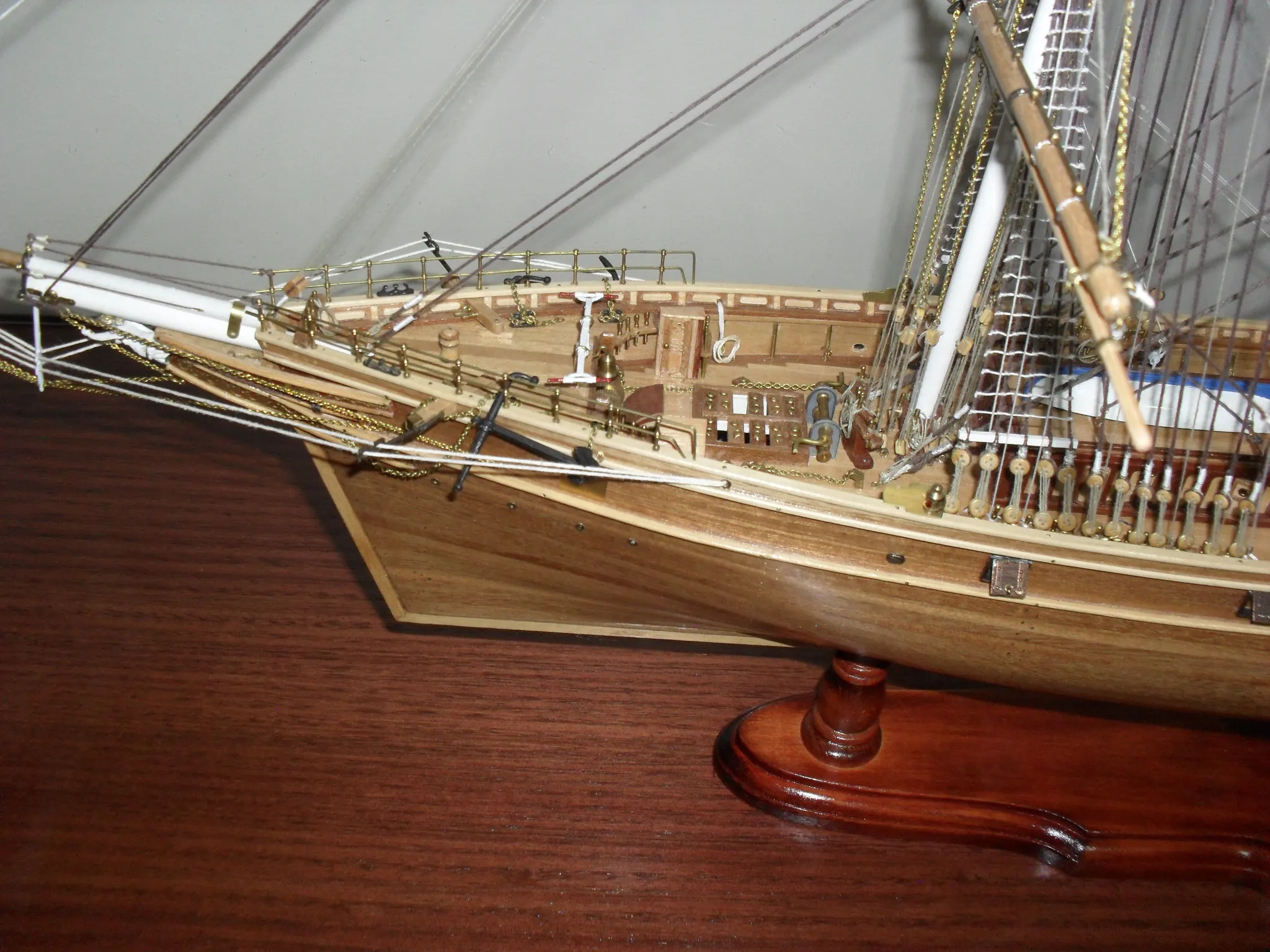 The Cutty Sark: The smaller model